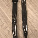 Buckle Black Leather Belt  Photo 0