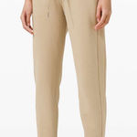 Lululemon Scuba High-Rise Jogger *Fleece 28" in Trench Beige Tan Size 0 Photo 0