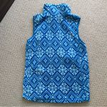 French Laundry  Winter Wonderland Holiday Snowflake Fuzzy Cozy Zip Up Vest M Photo 5