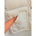 Perfect Moment Oversized Down Ski‎ Vest Medium Ski Cold Puffer Outdoor Snow White Photo 5