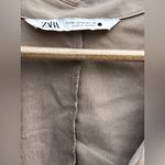 ZARA Women’s Front Cut Out Detail Long Sleeve Blouse Photo 12