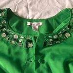 Roaman’s green blazer buttoned size 24w Photo 5