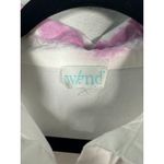 Wknd Wyfr Tulum Pink White Tiered Puff Sleeve Button Bubble Dress Size Medium Photo 5