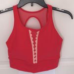 Calia Pink Scalloped Sports Bra Medium Photo 3