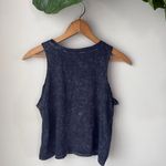 Black Acid Wash Crop Cut Off ‘ Gangsta Rap Made Me Do It ‘ Size M Photo 1