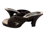 Candie's  Rolley Vintage 90s Y2K Women’s Studded Brown Chunky High Heel Shoes Sz 8 Photo 5