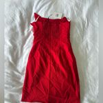 Hello Molly  Red Corset Strapless Mini Dress Brand New, never worn Photo 2