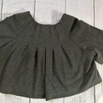 Adrianna Papell adriana papell gray size 4 short sleeve crop shrug cardigan Photo 12