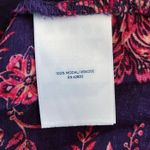 Lands' End Size XL XXL Floral Print Swim Coverup Cover Up Purple Photo 4