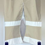 Milly of New York Khaki Strapless Dress with Removable Chain Belt Size 2 Tan Photo 9