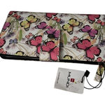 Mundi  Butterfly Print Women's Wallet - Pink and Cream Photo 0