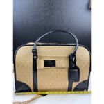Joy Mangano Women's Tan/Black Carry on Bag/Small Luggage SKU 3747 Tan Photo 8