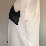 Buffalo White & Black Tie Top Photo 1
