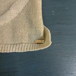 Calvin Klein  Winter Cream & Gold Scarf | One Size Photo 2