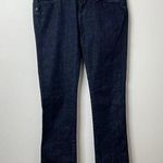 Dylan George Dark Wash Low Mid rise slim straight leg denim jeans womens 29 Blue Photo 0