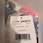 Free People  Rosebud Embroidered Tank Top Blue White Coquette Fairy Festival Boho Photo 5