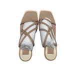 New! Dolce Vita Gemini Ankle Strap Tan Wedge Strappy Sandals Photo 7