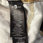 7 For All Mankind 7 FAM SZ 33 Monroe Cutoff Jean Shorts Distressed Frayed Hem Hi-Rise Button-Fly Photo 9