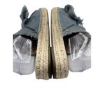 Sam Edelman Womens Sandals Size 7.5M Denim Espadrille With Bow Detail & Frayed E Photo 7