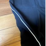 Spanx Ankle Piped Skinny Perfect Ponte Pants Black White Size Small Photo 7