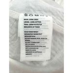 Bardot Y2K Stripe Linen Mini Dress Tie Straps Cutout Bust Nautical Coastal XS 4 Photo 4