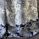 Laundry by Shelli Segal Blue & White Tank Blouse Photo 3