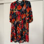 Johnny Was  Gia Silk Floral Mini Dress Photo 5
