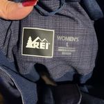 REI E1 Elements Rain Jacket Women's L purple Full Zip Size L Photo 8