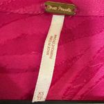 Free People XS Tunic Top Hot Pink Cant Stop Dreaming Boho Lounge Western Cowgirl Photo 5