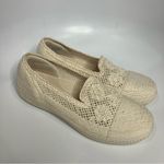 Skechers arch fit air cooled slip on shoes ivory women’s size 11 casual neutral Photo 1