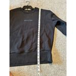 Peloton  Logo Women’s Crewneck Sweatshirt Size Small S Black Cycling Gym‎ Workout Photo 3