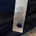 Adrianna Papell Formal Lace Maxi Dress Flowy Chiffon Sleeveless Navy Blue US 2 Photo 13