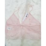 Revolve LA Made Lace‎ Bralette (NWT) Pink Size L Photo 3