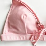 H&M Pink Triangle Bikini Top Size 10 Photo 3