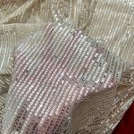 Kenneth Cole KS Beige sequined skirt Photo 8