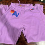 Aviator Nation  Logo Sweatpants Neon Purple  Photo 2