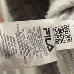 FILA VTG 90s 80s  Retro Colorblock Quarter-Zip Purple Gray White Collared Sweater Photo 4