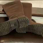 Coach Brown Leather Knee High Moto Riding Boots Sz 9.5 NWOB Photo 8