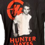 PacSun Hunter Hayes T Shirt Womens Black Extra Small Graphic Tee Photo 1