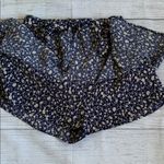 Urban Romantics  Navy and Cream Floral Flare Skort Photo 5