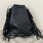 Victoria's Secret NWT Victoria’s Secret Black FringeBackpack Photo 0