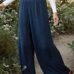 Matilda Jane NWT Blue Wide Leg Loose Fit Pants Q10 Photo 0