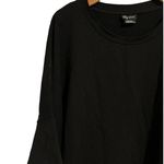 City Chic T Shirt Dress Women's Size XXL Black Flowy 1/2 Sleeve Casual Relaxed Photo 1