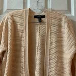 Forever 21 Peach/Cream Open Front Knit Cardigan Small Photo 3
