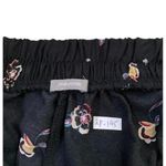 Maurice's Women Size Small Black Floral Pants Comfy Wide Leg 28-195 Photo 1