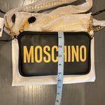 Moschino NWT Logo-print Zipped Chain Shoulder Bag Photo 13