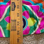 Alice & Trixie  Silk Halter Neck Adjustable Strap Bright Bold Slip Dress  LARGE Photo 4