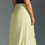 Anthropologie Maeve Ruffled Wrap Maxi Skirt New With Tags Photo 1