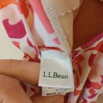 LL Bean One Piece Swimsuit Floral Pink Vibrant Swimming Summer Vacation Size 8 Photo 8