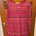 Sigrid Olsen πππBOGOHO πππ Vibrant Multicolor Striped Tunic-Medium Photo 1